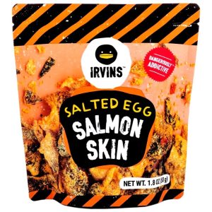 Irvins gesalzenes Ei – Lachshaut
