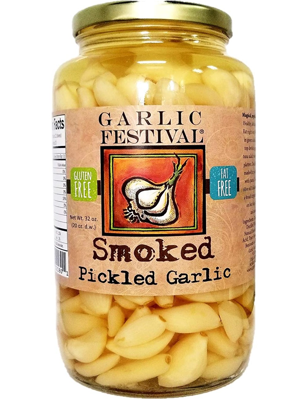Eingelegter Knoblauch Geräucherter Knoblauch Fesitval Lebensmittel 32