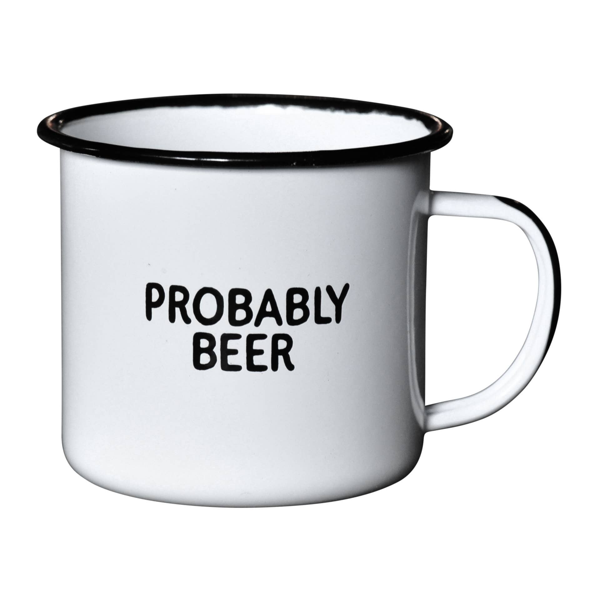Swag Brewery – wahrscheinlich Bier – Emaille Tasse