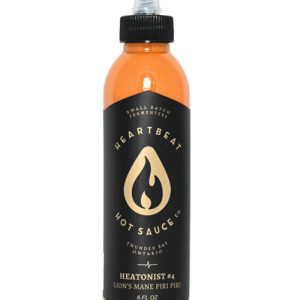 Heartbeat Lion’s Mane Piri Piri scharfe Sauce. – 6oz