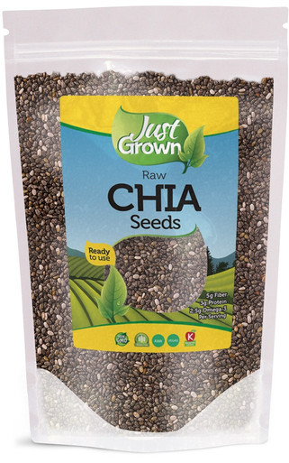 Nur gewachsene rohe Chia Samen, 2 lb