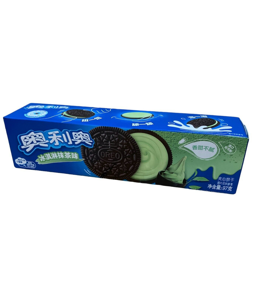 Oreo Matcha Grüner Tee Eis Geschmack