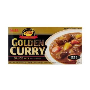 S&B Golden Curry Japanese Curry Mix heiß