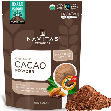 Bio-Kakaopulver, 24 oz