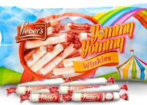 Lieber’s Smarties Bonbonrollen, Wimpern, einzeln verpackt, 9 Unzen