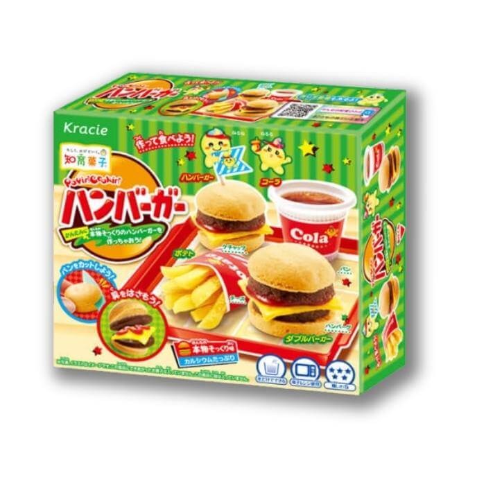 Popin' Cookin'Happy Küche Burger Mahlzeit DIY Süßigkeiten Kit