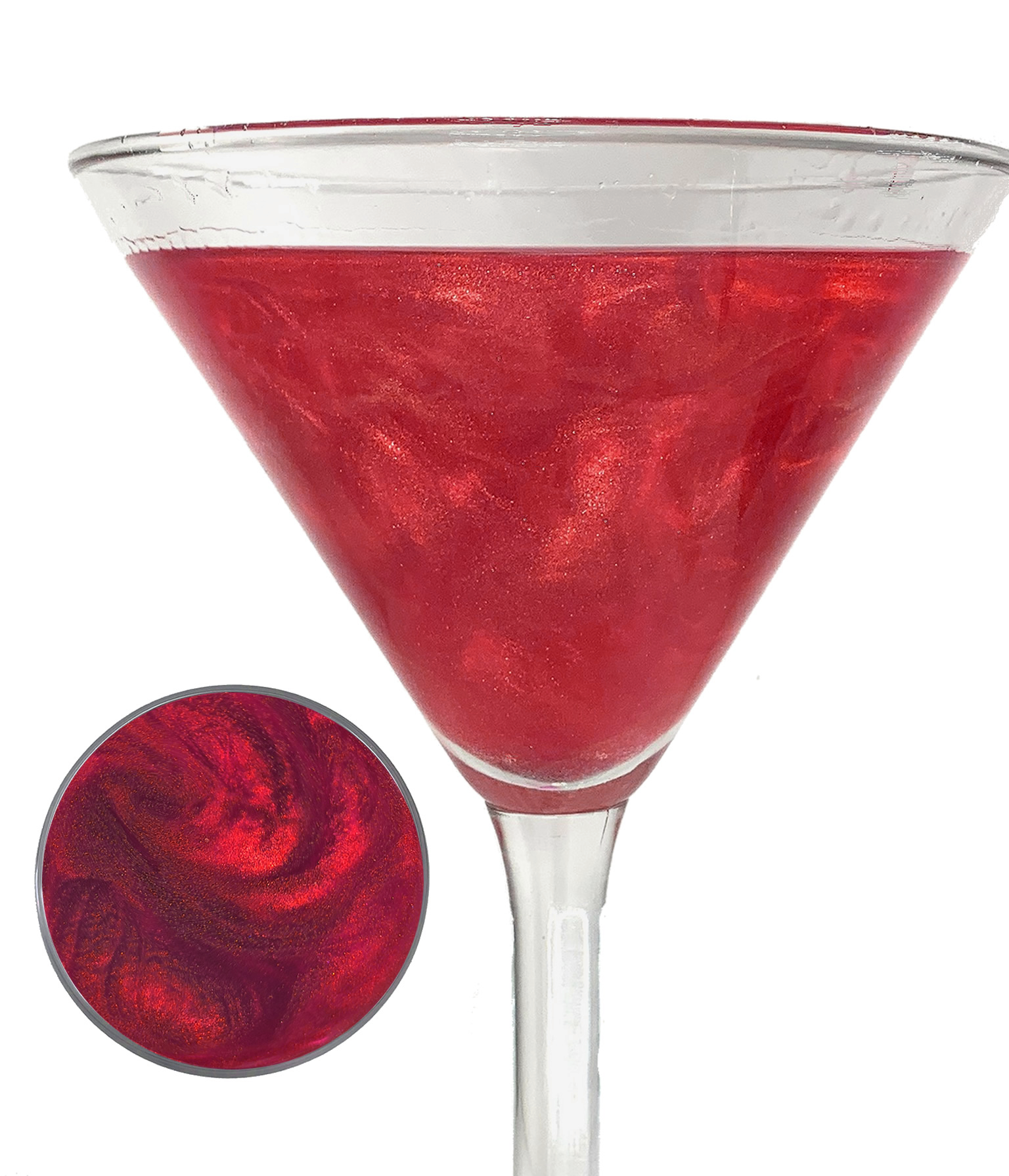 Ultimate Baker – Snowy River Cocktail Glitzer Rot