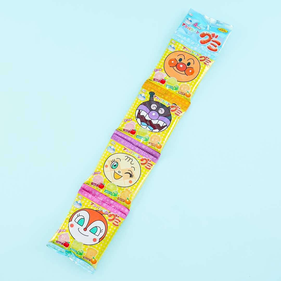 Anpanman Gummy Süßigkeiten Mini Packung – 4 Stück