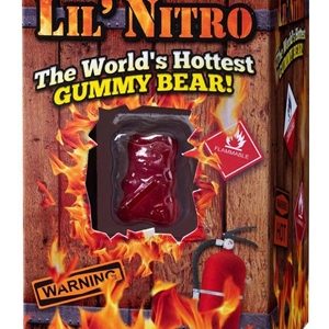 Lil-nitro: der heißeste Gummibär der Welt, 3 Gramm.
