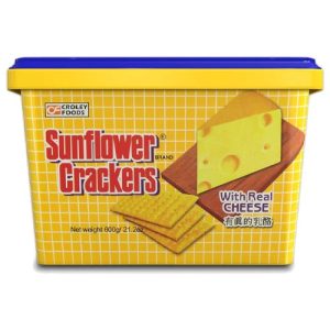 Sunflower Cracker – mit echtem Käse – 600 g