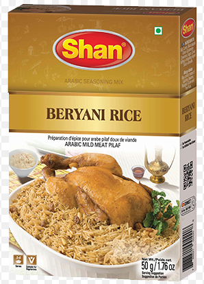 Shan Beryani Reis Arabisch Gewürzmischung 2.11 oz (60g)