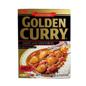 S&B Golden Curry Soße mit Gemüse heiß