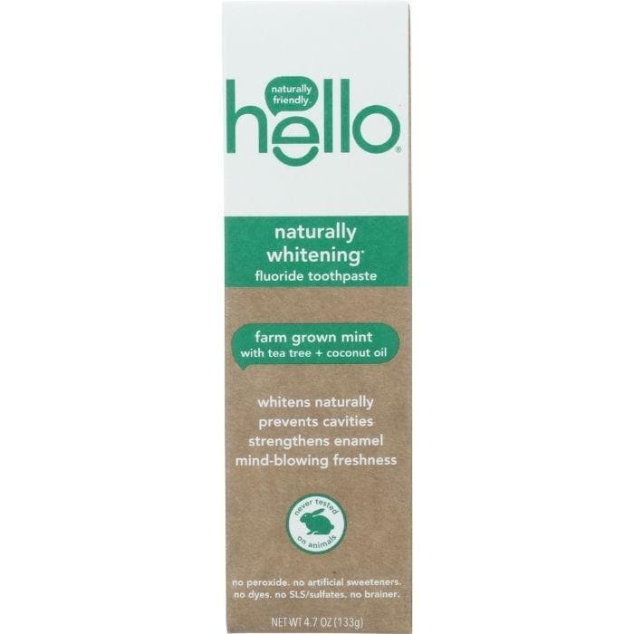 Hello – Natürlich aufhellende Fluorid-Zahnpasta, 4,7 Unzen