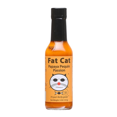 Chilisauce Fat Cat Papaya Pequin Leidenschaft Hitze 5