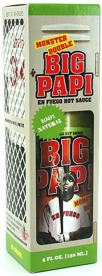 Große Papi En Fuego Monster Doppel Chilisauce (David Ortiz), 5oz