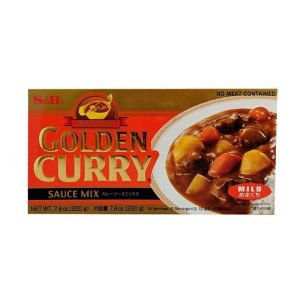 S&B golden Curry japanische Curry Mischung mild 7,8 Unzen