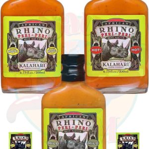 afrikanische rhino peri peri Geschenk-Set, 3/6.75oz.