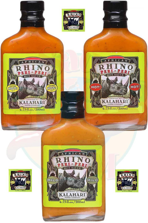 Afrikanisches Rhino Peri Peri Geschenkset, 3/6,75 oz