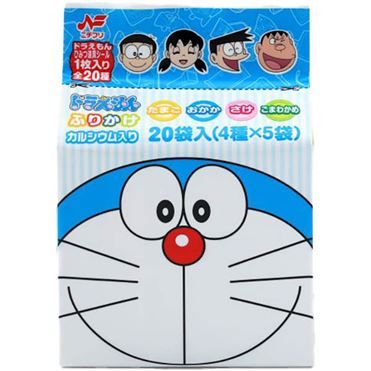 Nichifuri “Doraemon Furikake”, 4 Geschmacksrichtungen, 44g
