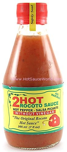 2 heiße Rocoto Chilisauce ganz natürlich kein Essig, 7oz