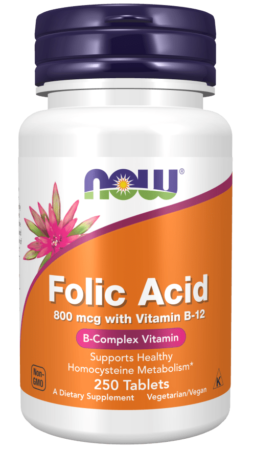 Folsäure 800 mcg mit Vitamin B-12 Tabletten