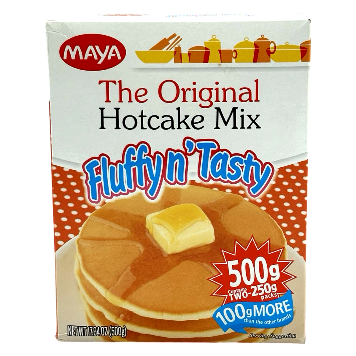 Maya – Der ursprüngliche Hotcake Mischung – Fluffy n' Tasty – 500 G