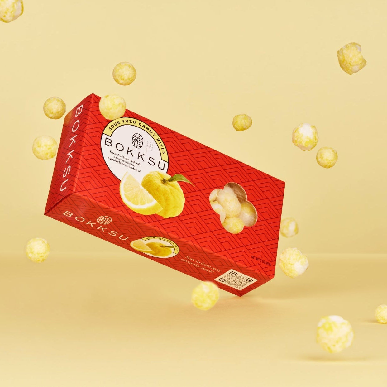 Sauer Yuzu Japanisch Süßigkeiten Bites