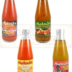 Matouk’s West Indian scharfe Saucen 4 Packung
