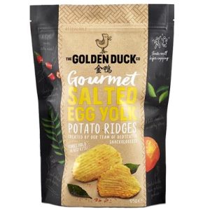 The Golden Duck Co – Gourmet gesalzene Eigelbkartoffelkämme – 125 g