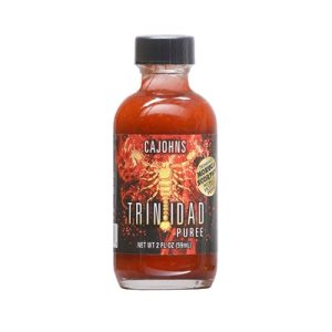 scharfe Sauce Trinidad Skorpion pürieren Cajohns Hitze 10 $15.98