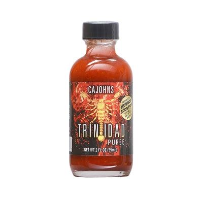 Chilisauce Trinidad Scorpion Püree CAJons Hitze 10
