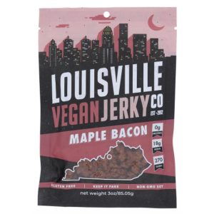 Louisville veganer Dörrfleisch – Ahorn Speck, – 3oz
