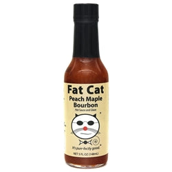 Chilisauce Fat Cat Pfirsich Ahorn Bourbon Glasur Hitze 5