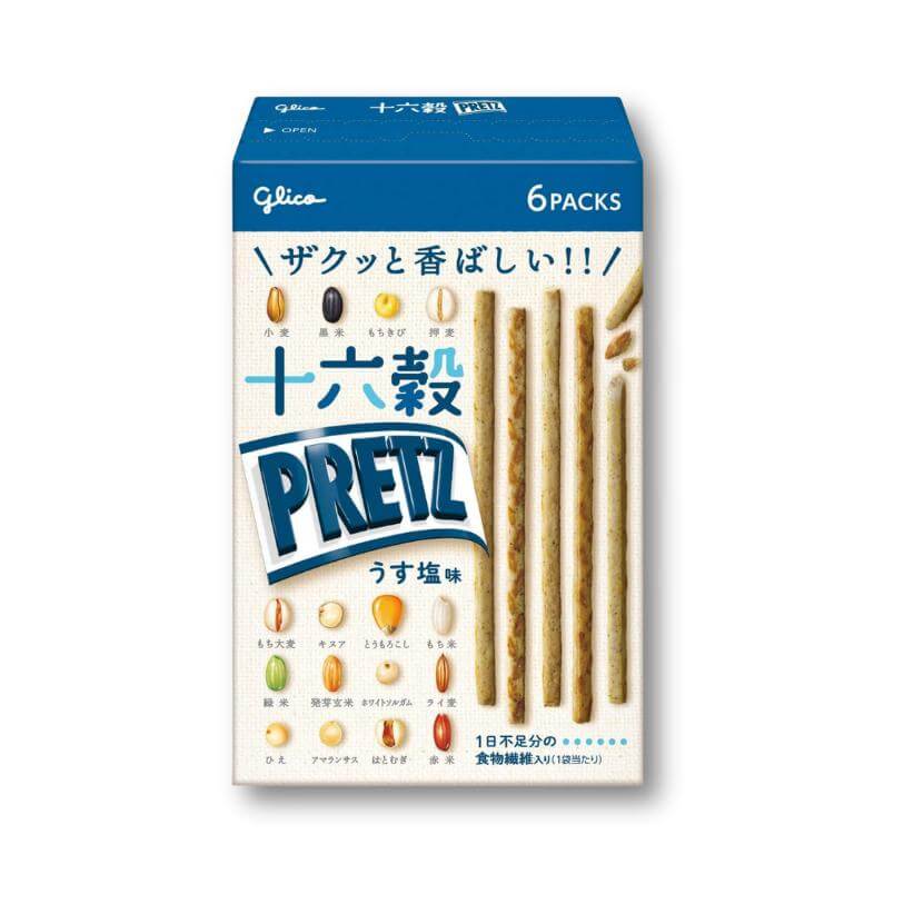Pretz Keks Sticks 16 Grain – Leichtes Salz
