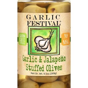 Oliven Knoblauch & Jalapeno Knoblauch Festival 9.5