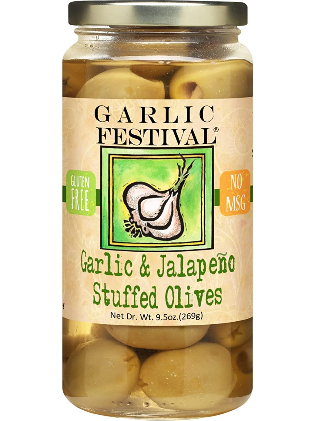 Oliven Knoblauch & Jalapeno Knoblauch Festival 9.5