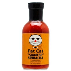 scharfe Sauce Fett Katze siamese sriracha Hitze 5 $11,98