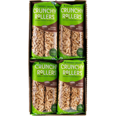 Bio knusprig Reis Rollen Original brauner Reis, 0,9 oz. (Packung mit 16)