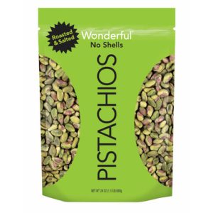 Wonderful Pistazien keine Schalen gebraten gesalzen, 24 oz