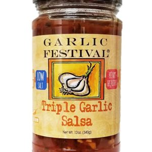 Salsa dreifach Knoblauch-Festival 12