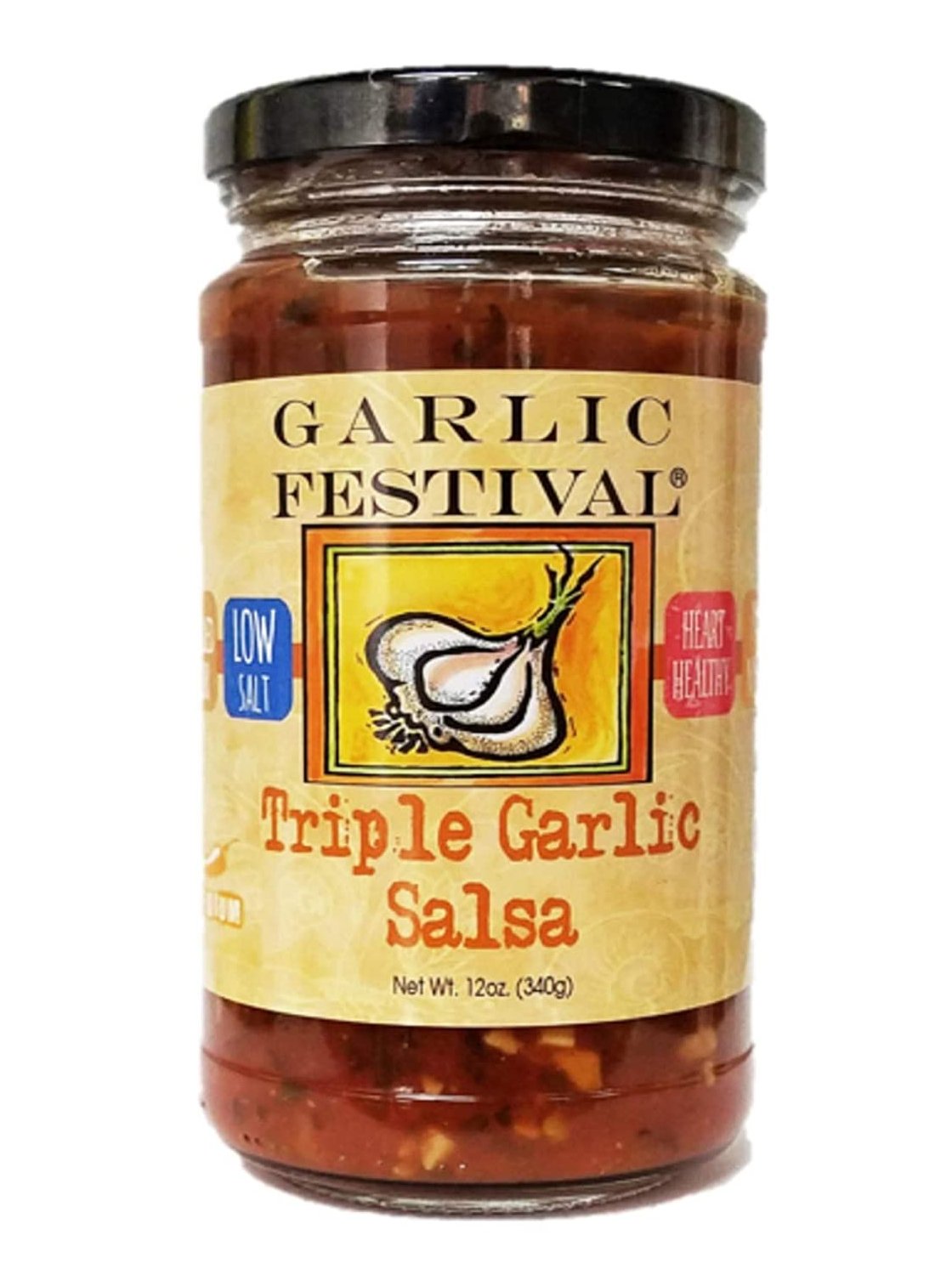 Salsa Dreifach Knoblauch Knoblauch Festival 12