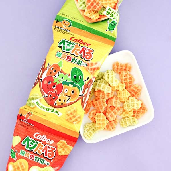 Calbee Gemüse Snacks – 4 Stück