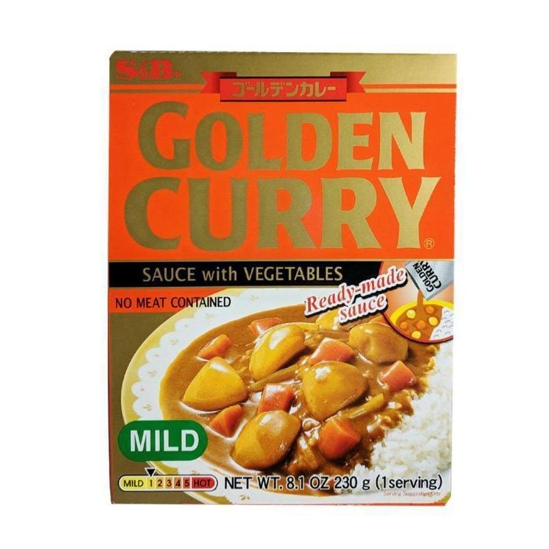 S&B Goldene Currysauce mit Gemüse Mild