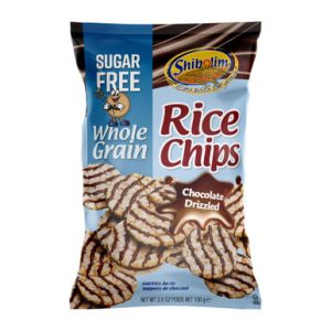 Shibolim Passover Zuckerfreie Vollkorn-Reischips Schokolade beschichtet, 3,5 Unzen.