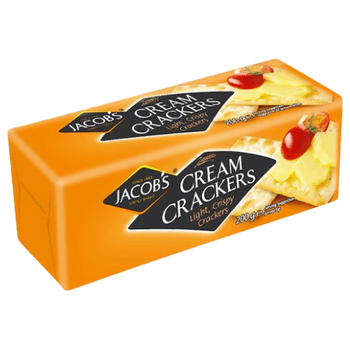Jacobs Creme Crackers – Leckerer Snack mit knuspriger Textur