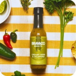 Bravado Gewürz co. cremiges Kraut und Jalapeño scharfe Sauce – 5oz