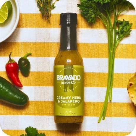 Bravado Spice Co Cremige Kräuter und Jalapeño Chilisauce 5oz