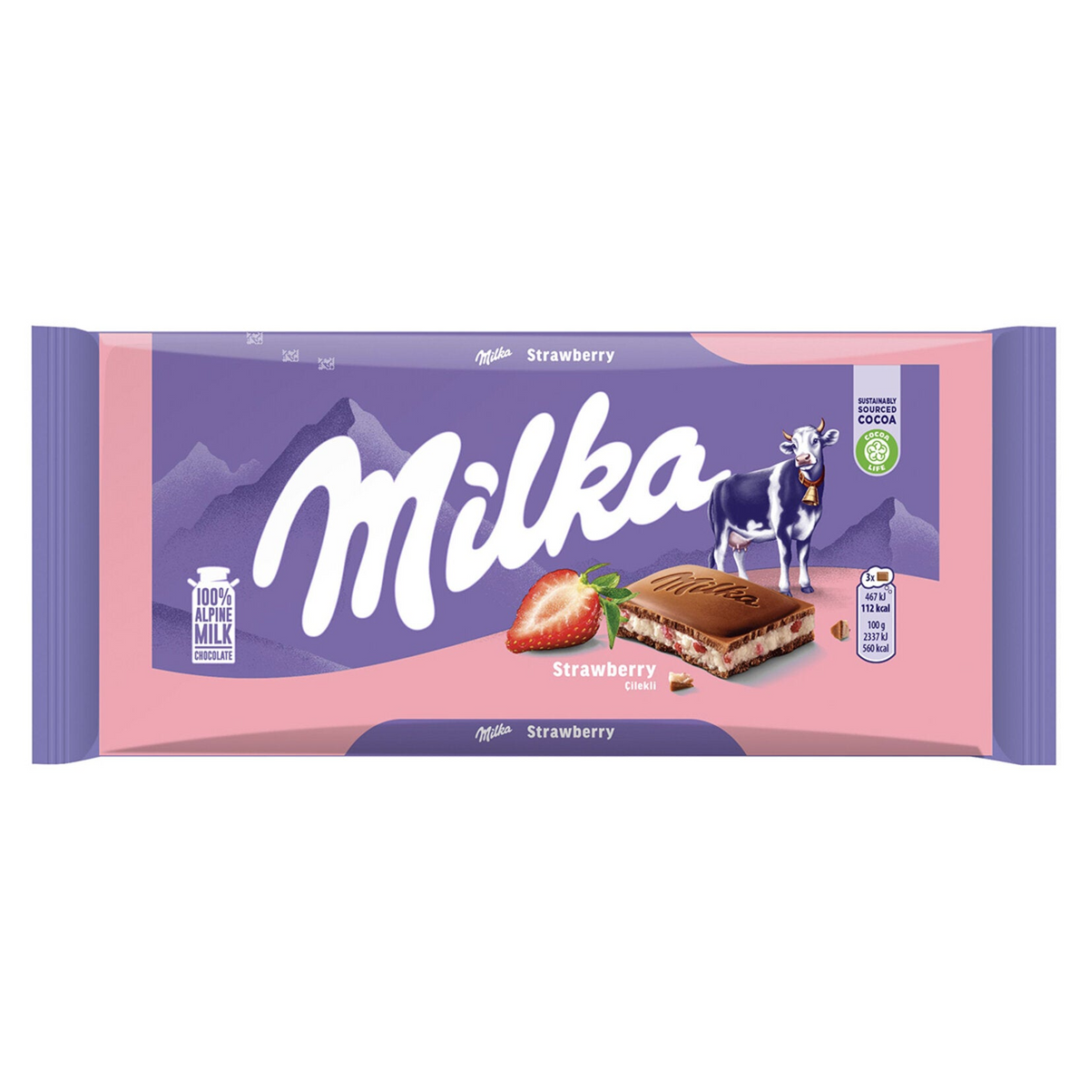 Milka Erdbeere