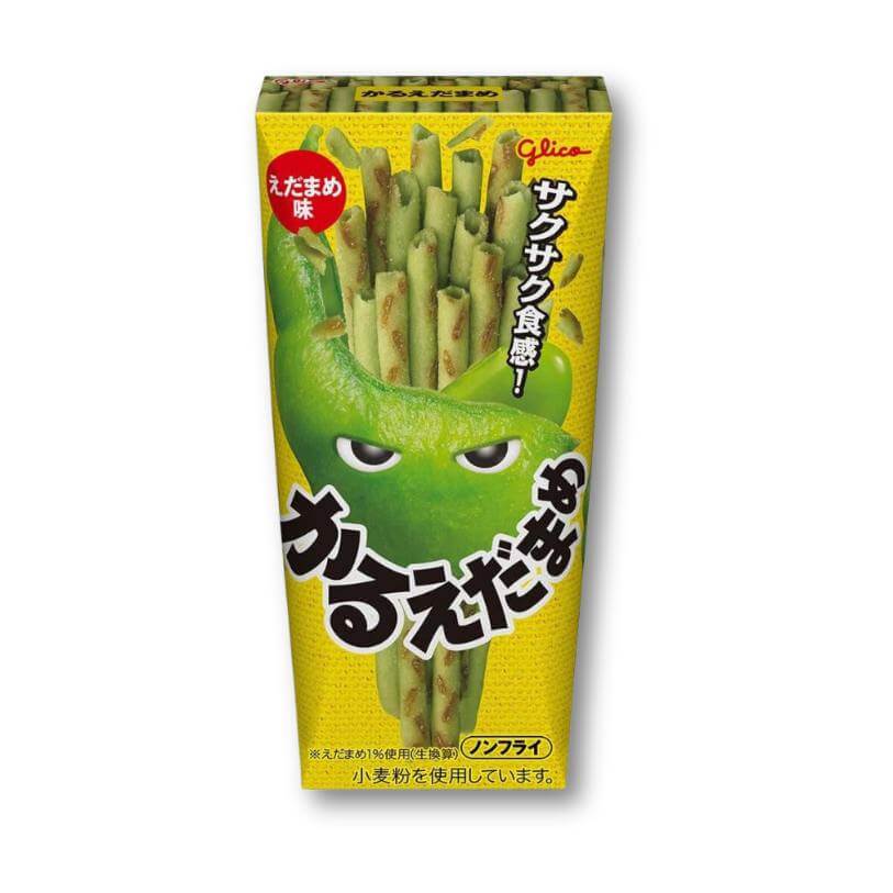 Glico Karuedamame Stick Snacks – Grüne Sojabohne
