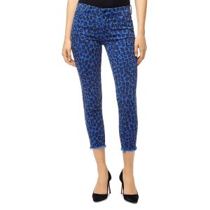 835 Crop Skinny Jeans mit Tiermotiv